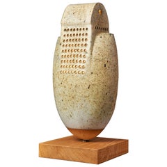 Tonino Negri "Arca Lanterna" Ceramic Contemporary Lamp