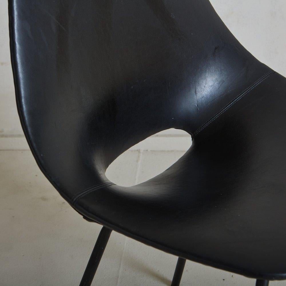 Tonneau Chair by Pierre Guariche for Steiner, France 1950s 3