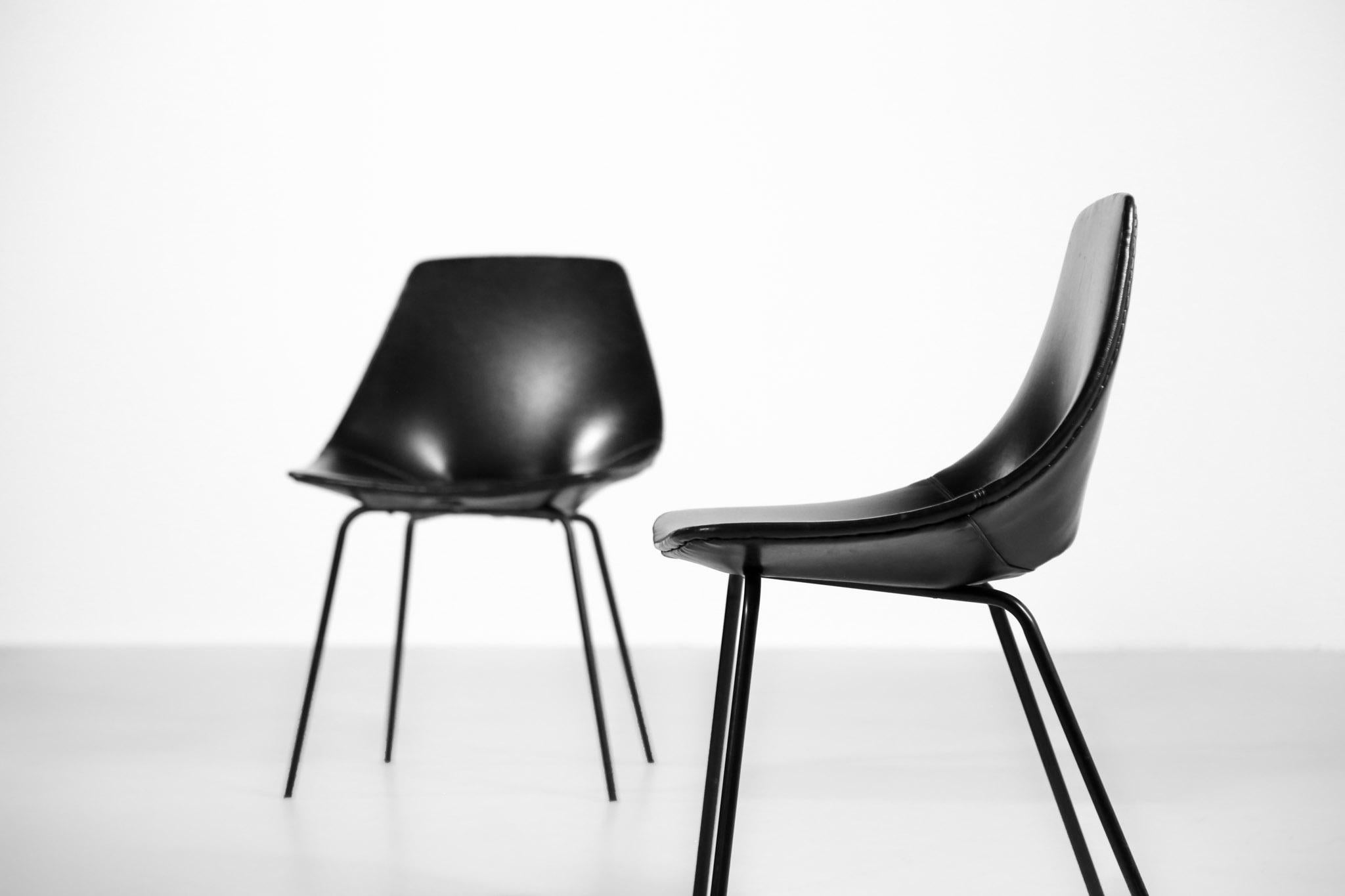 Tonneau Chairs by Pierre Guariche '16 Chairs' 6