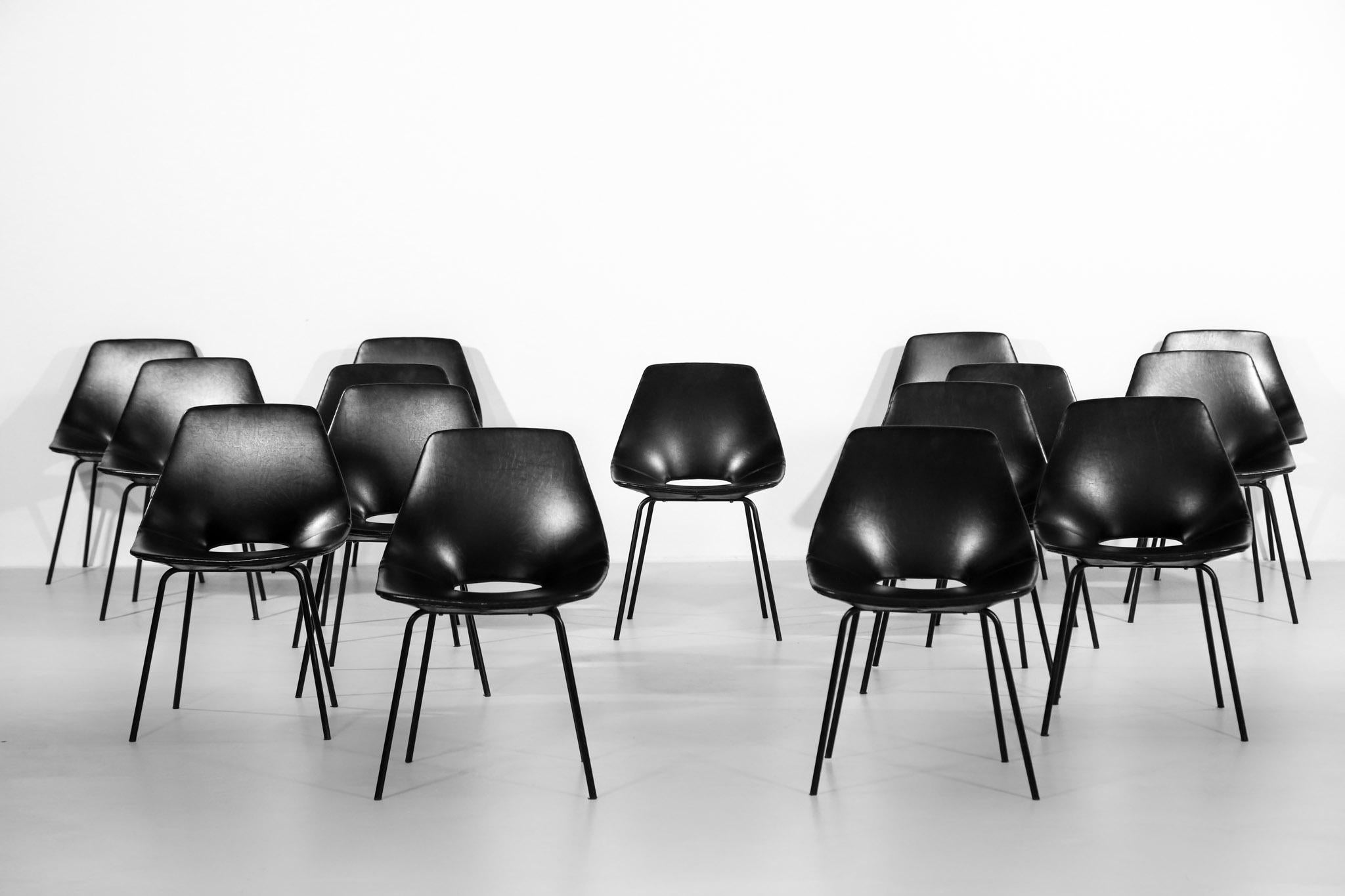 Tonneau Chairs by Pierre Guariche '16 Chairs' 1