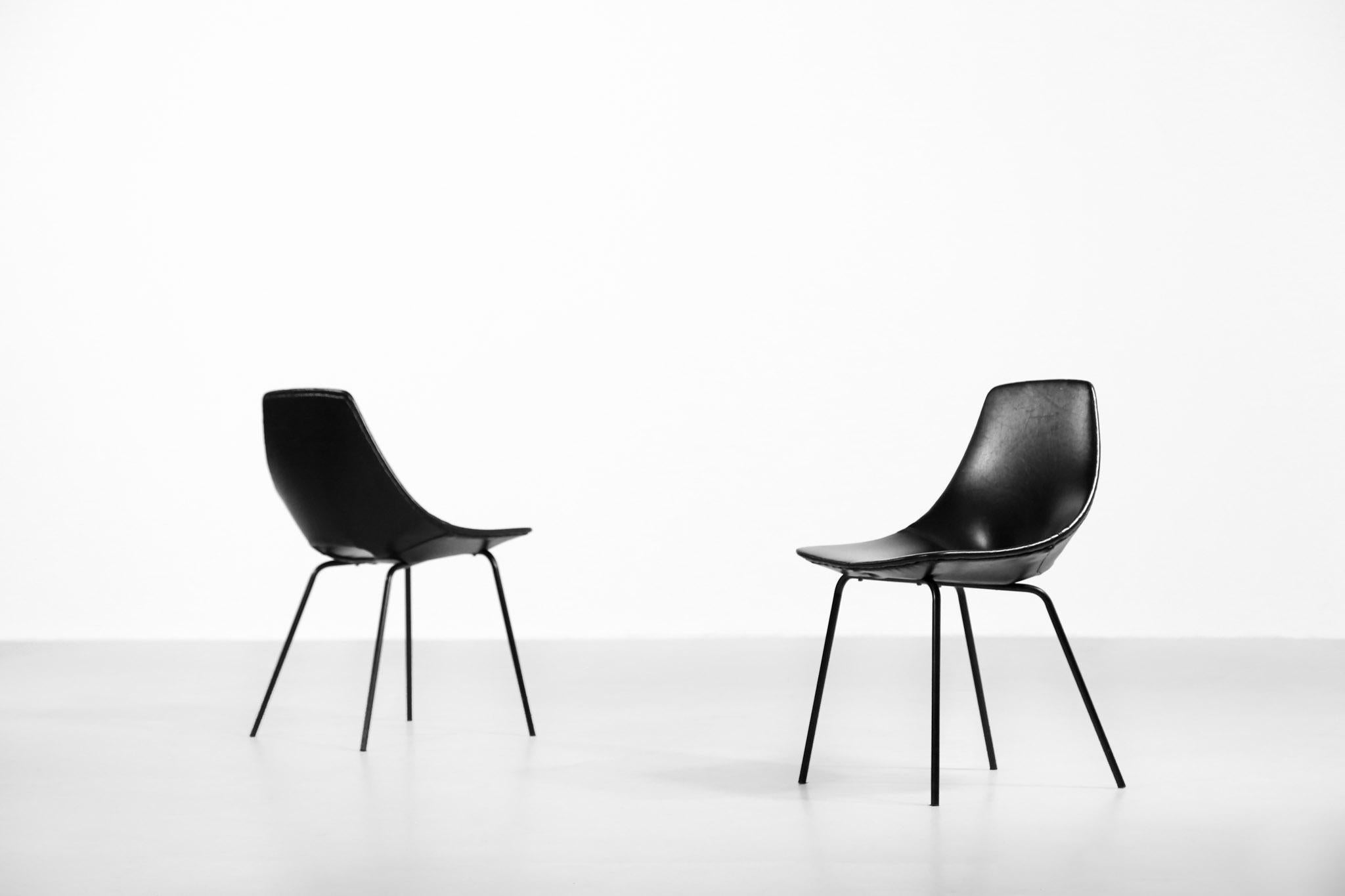 Tonneau Chairs by Pierre Guariche '16 Chairs' 2