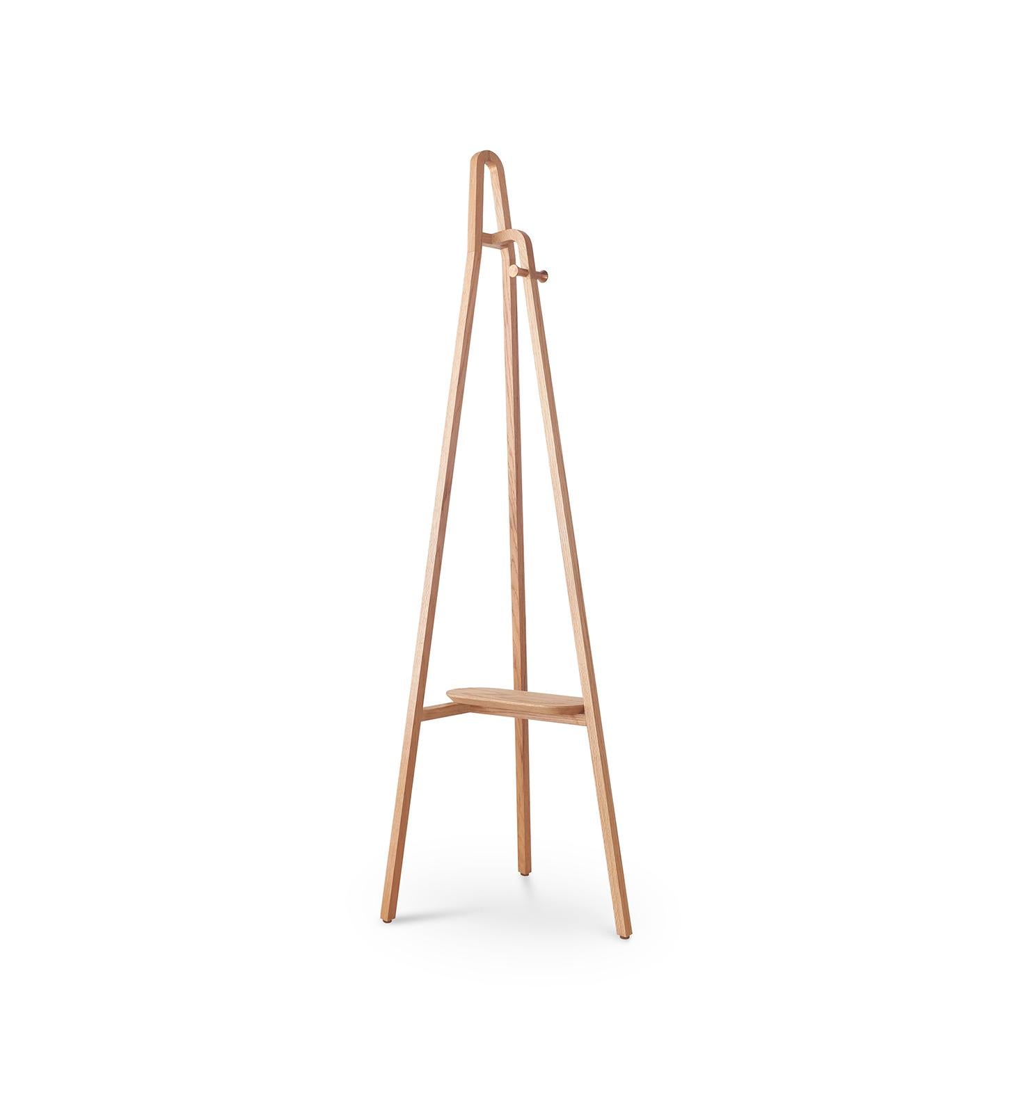 Hand-Crafted Tono G Coat Stand, Mexican contemporary design by Emiliano Molina for CUCHARA For Sale