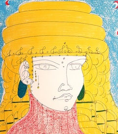 Poppea - Lithographie originale de T. Zancanaro - 1981