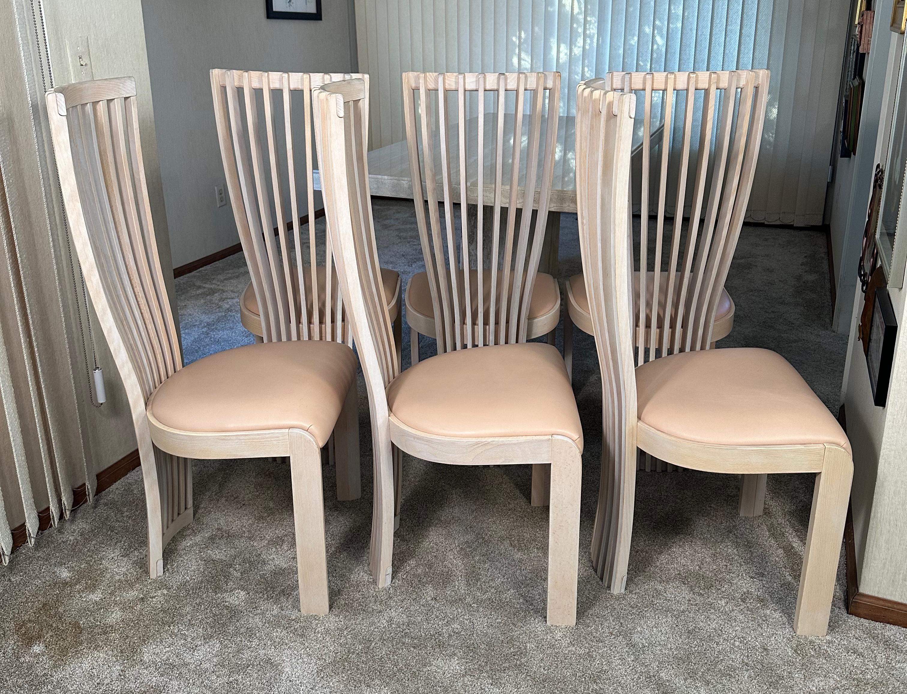 Esszimmerstühle „Tonon“ für Roche Bobois, 6er-Set im Zustand „Gut“ im Angebot in Littleton, CO