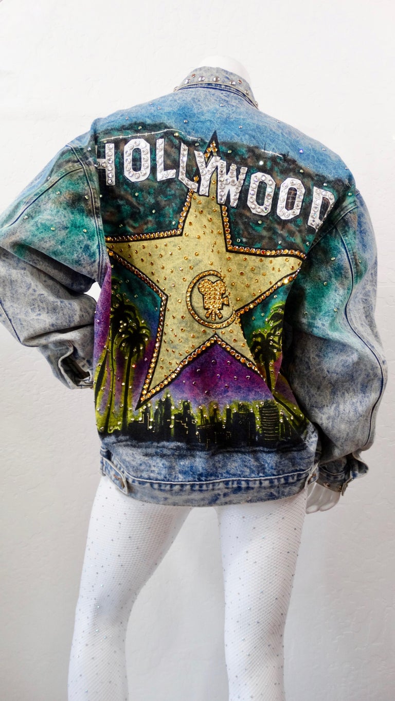 Tony Alamo "Hollywood" Rhinestone Embellished Jean Jacket For Sale at  1stDibs | tony alamo jacket for sale, tony alamo jackets for sale, tony  alamo rhinestone jacket