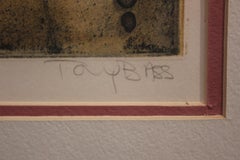 "Bucket Rider VI" Zeitgenössische figurative Lithographie einer Frau