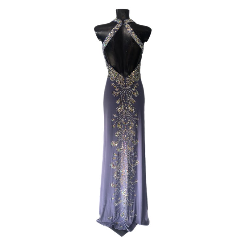 tony bowls purple dress 112742 Tony Bowls in Stock Sale Dress