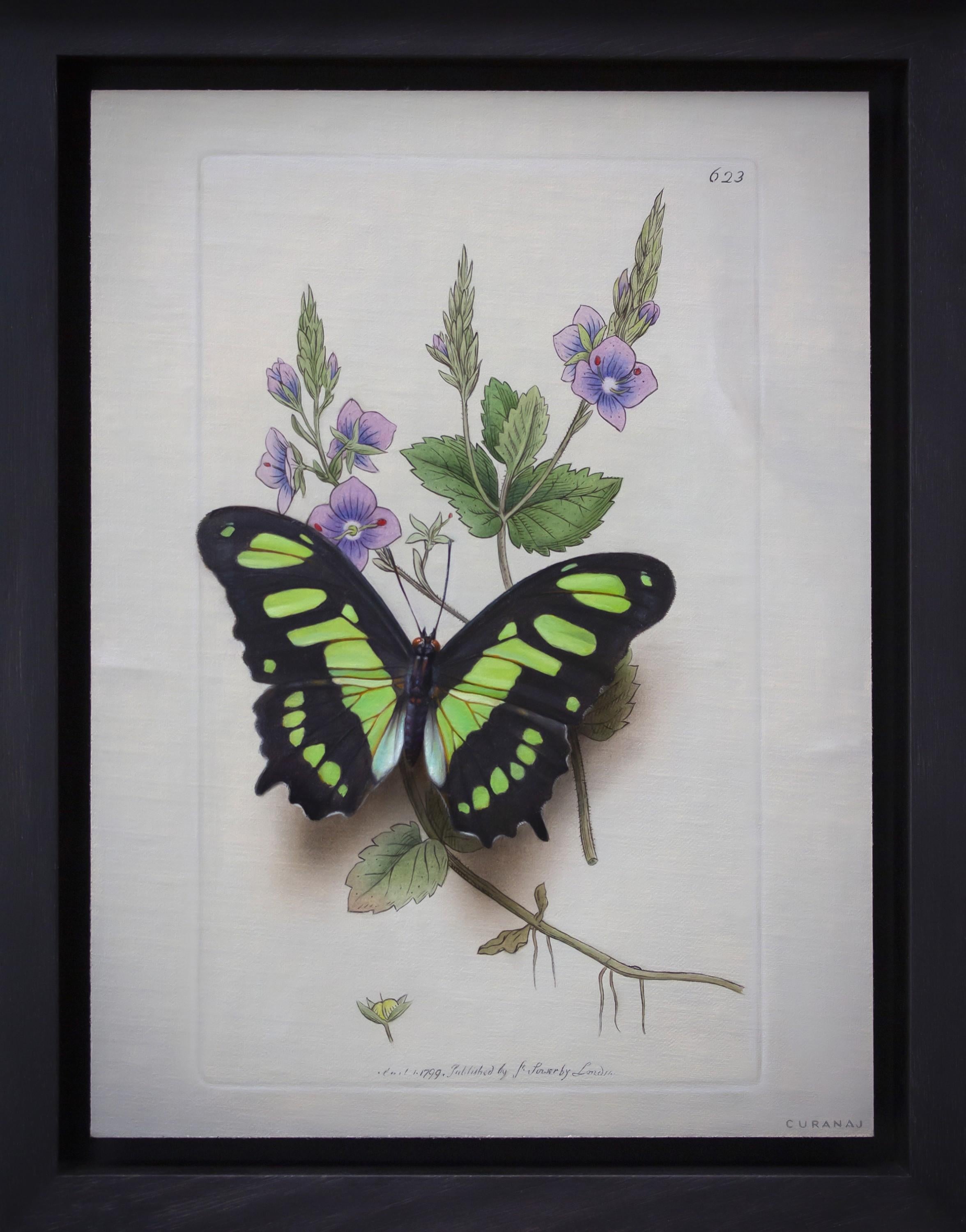 "Malachite" (2023) By Tony Curanaj, Original Oil Painting on Canvas