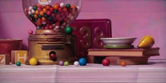 "Study for 'Kaleidoscope'" By Tony Curanaj, Original Oil Painting