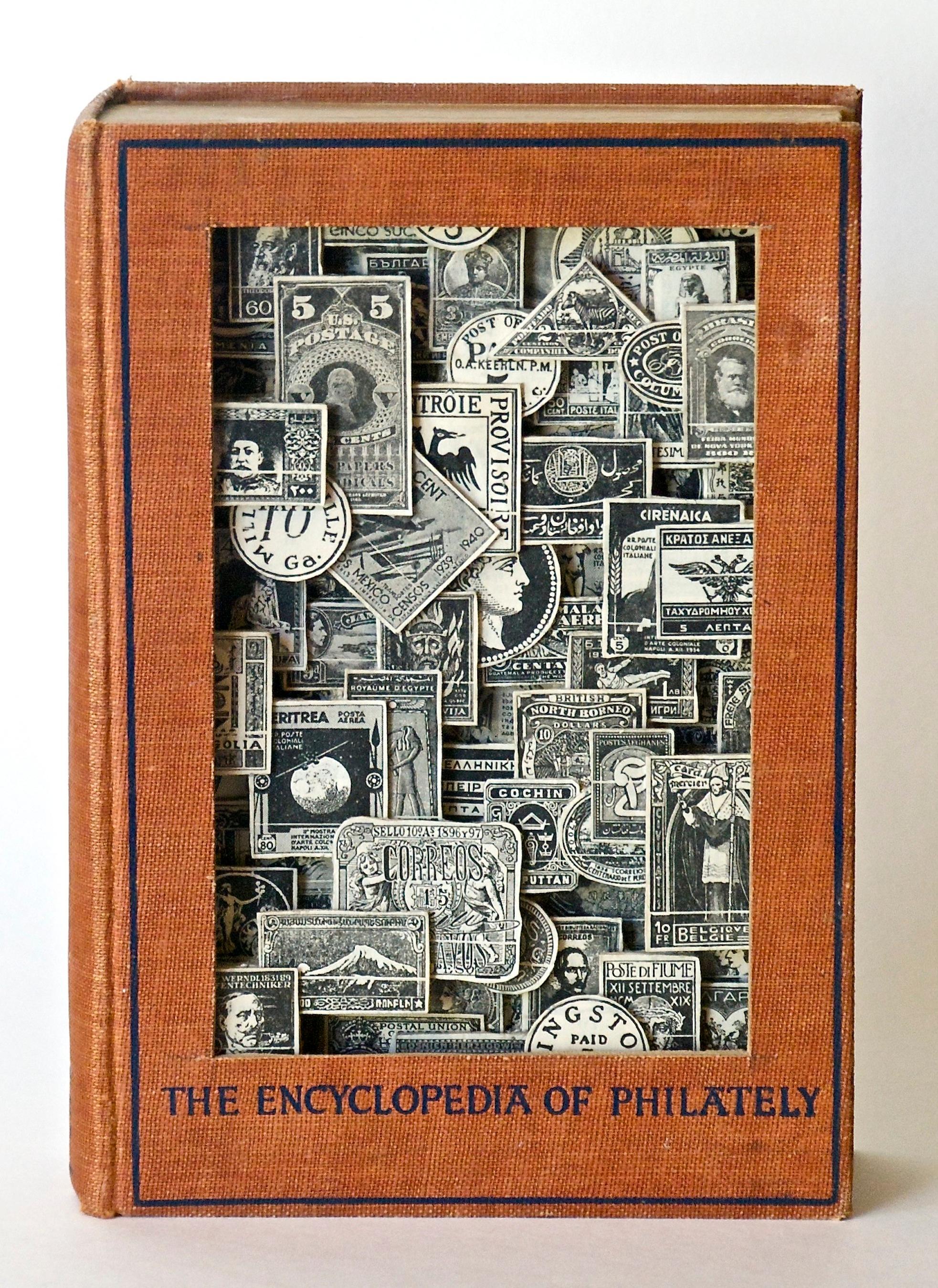 Encyclopedia of Philately - Contemporary Print by Tony Dagradi