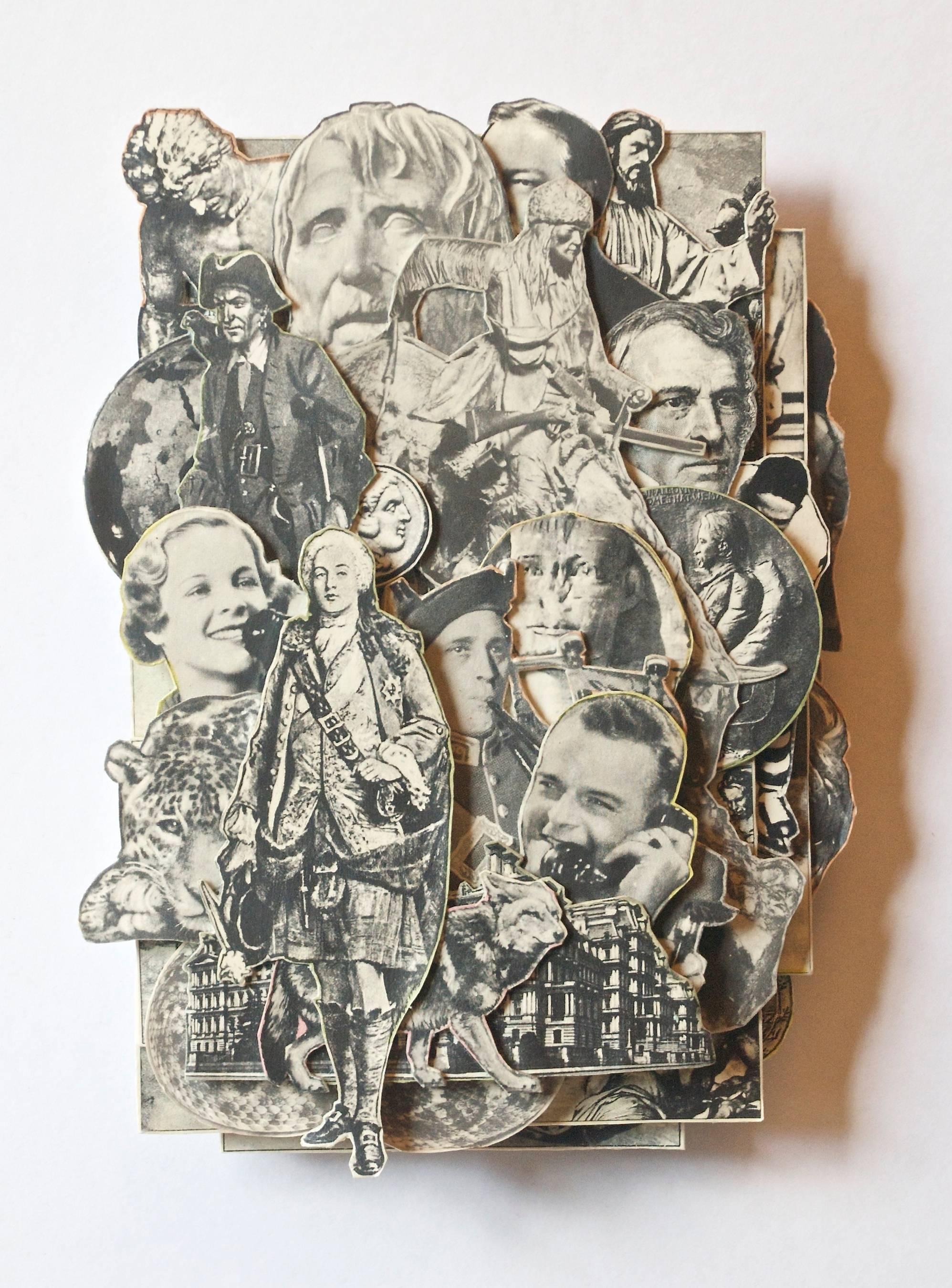Party Line - Mixed Media Art by Tony Dagradi