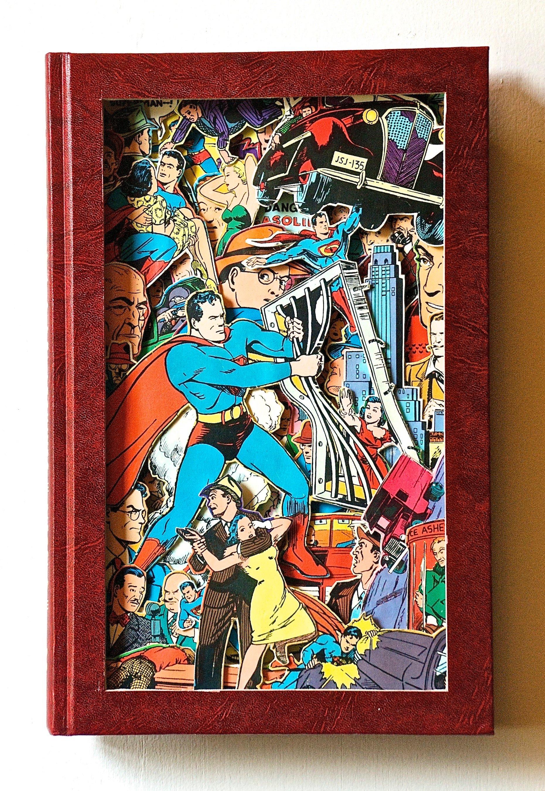 Medium: hardcover book, acrylic varnish

[New Orleans, LA ::: b. 1952 - Queens, NY]

TONY DAGRADI is an internationally recognized jazz performer, artist, composer, author, and educator. 

For over three decades he has made his home in New Orleans,