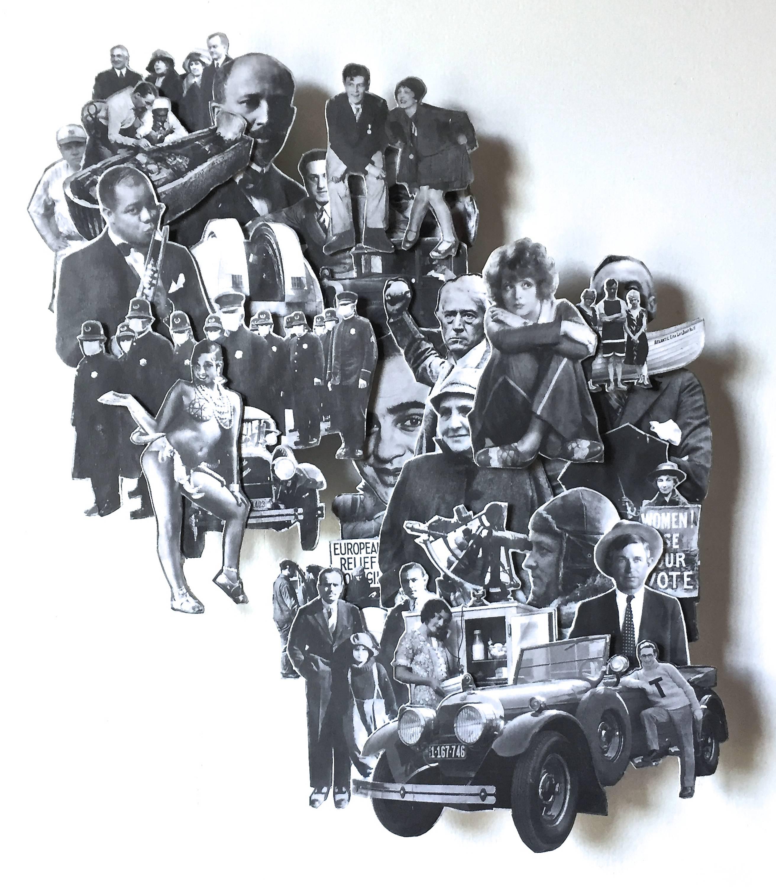 The Jazz Age - Mixed Media Art by Tony Dagradi