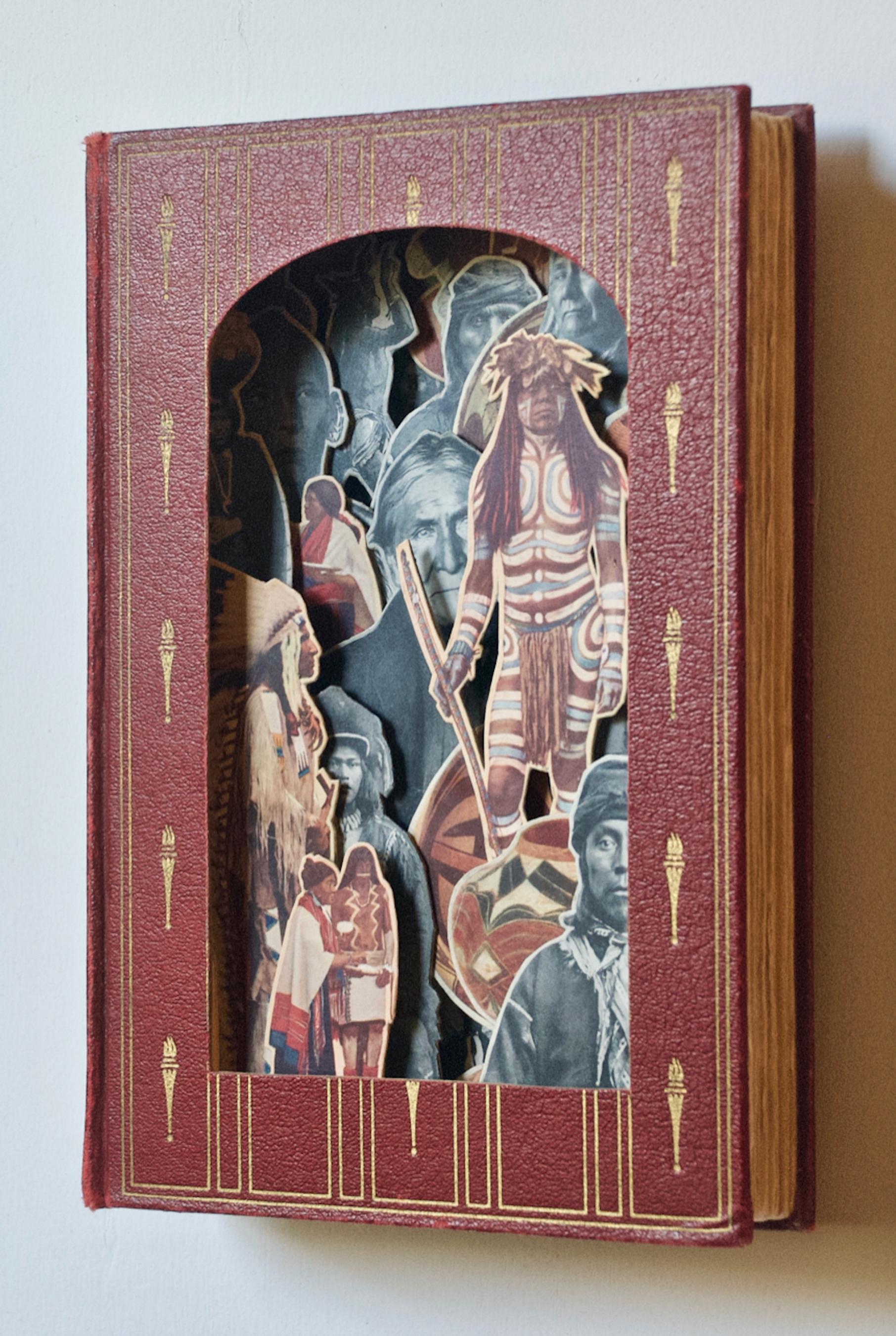 Geronimo, Geronimo – Sculpture von Tony Dagradi