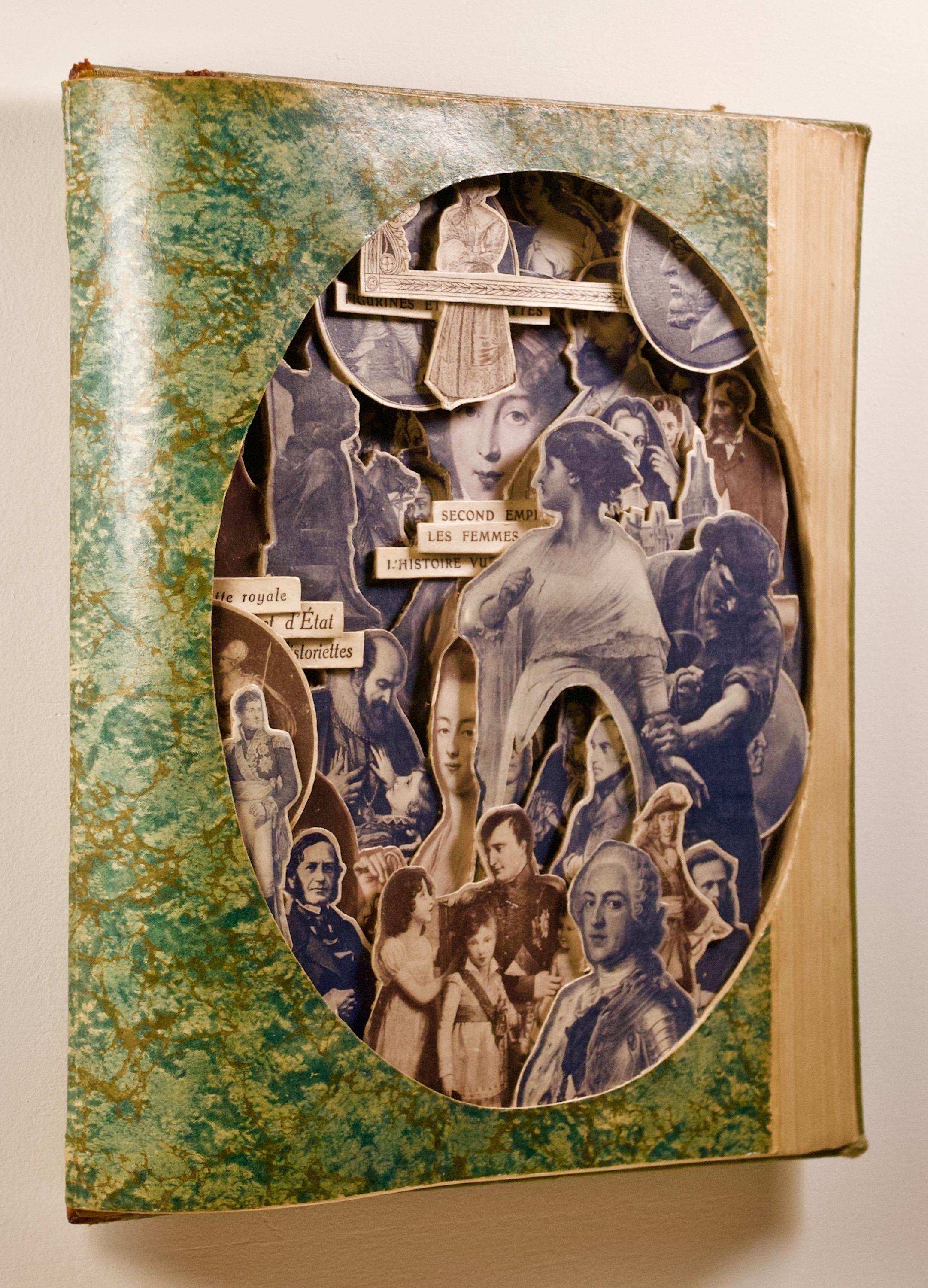 Historia #3 - Madame Roland - Mixed Media Art Contemporaneo di Tony Dagradi
