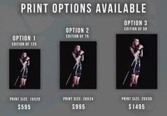 Axel Rose, Guns N' Roses Live on Stage - I Tirage fine art