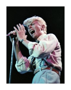 Vintage David Bowie on Serious Moonlight Tour