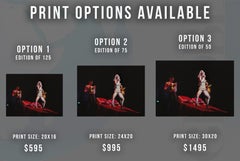 Madonna Performing in NYC Fine Art Print