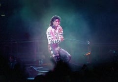 Michael Jackson Performing in NYC Fine Art Print