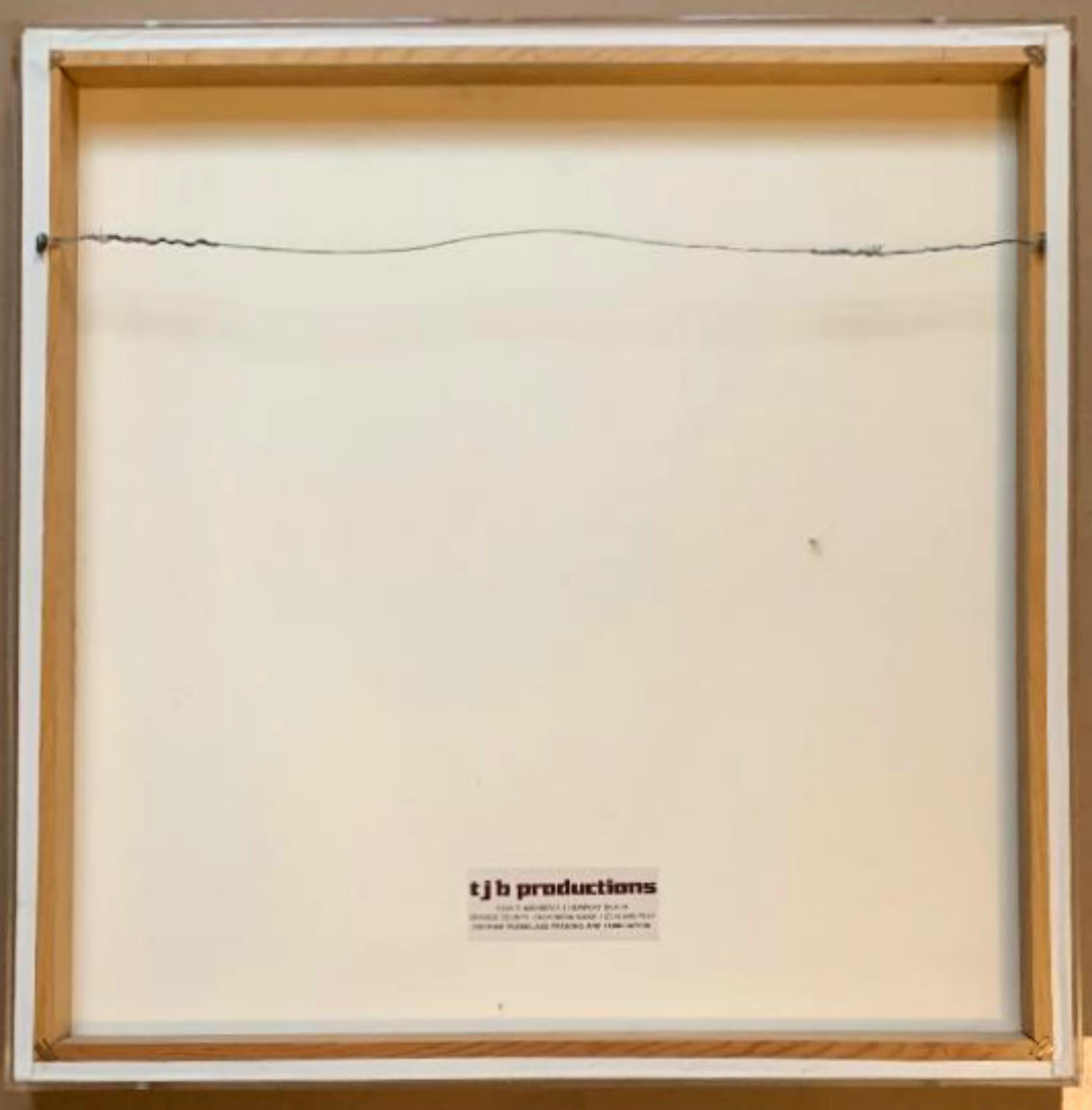 Florian, Child of Air lithograph hand signed AP framed West Coast Minimalist Art For Sale 2
