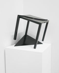 Tony Delap "Eusapia", 1987 Bronze Sculpture