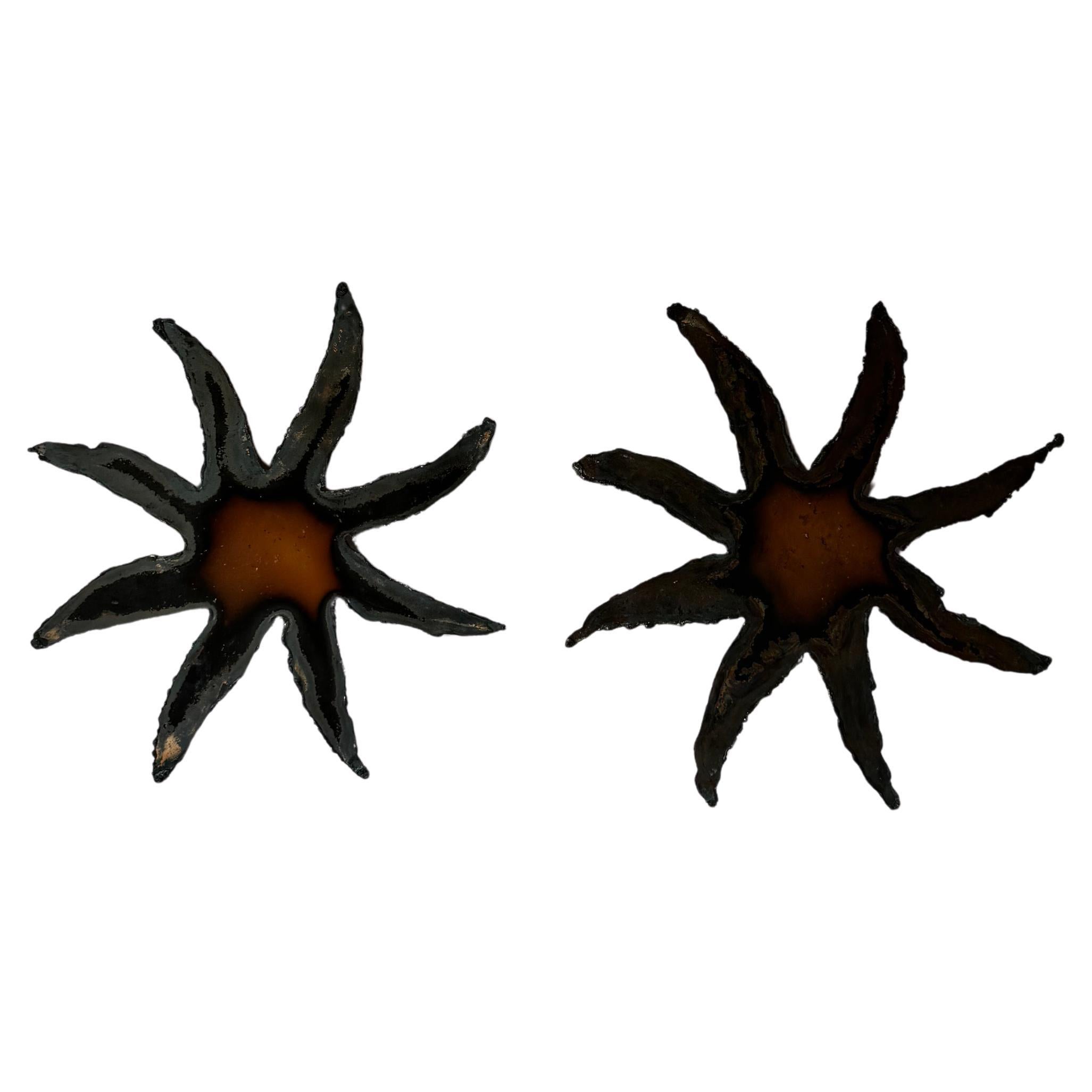 Tony Duquette Dawnridge Stars, Pair For Sale