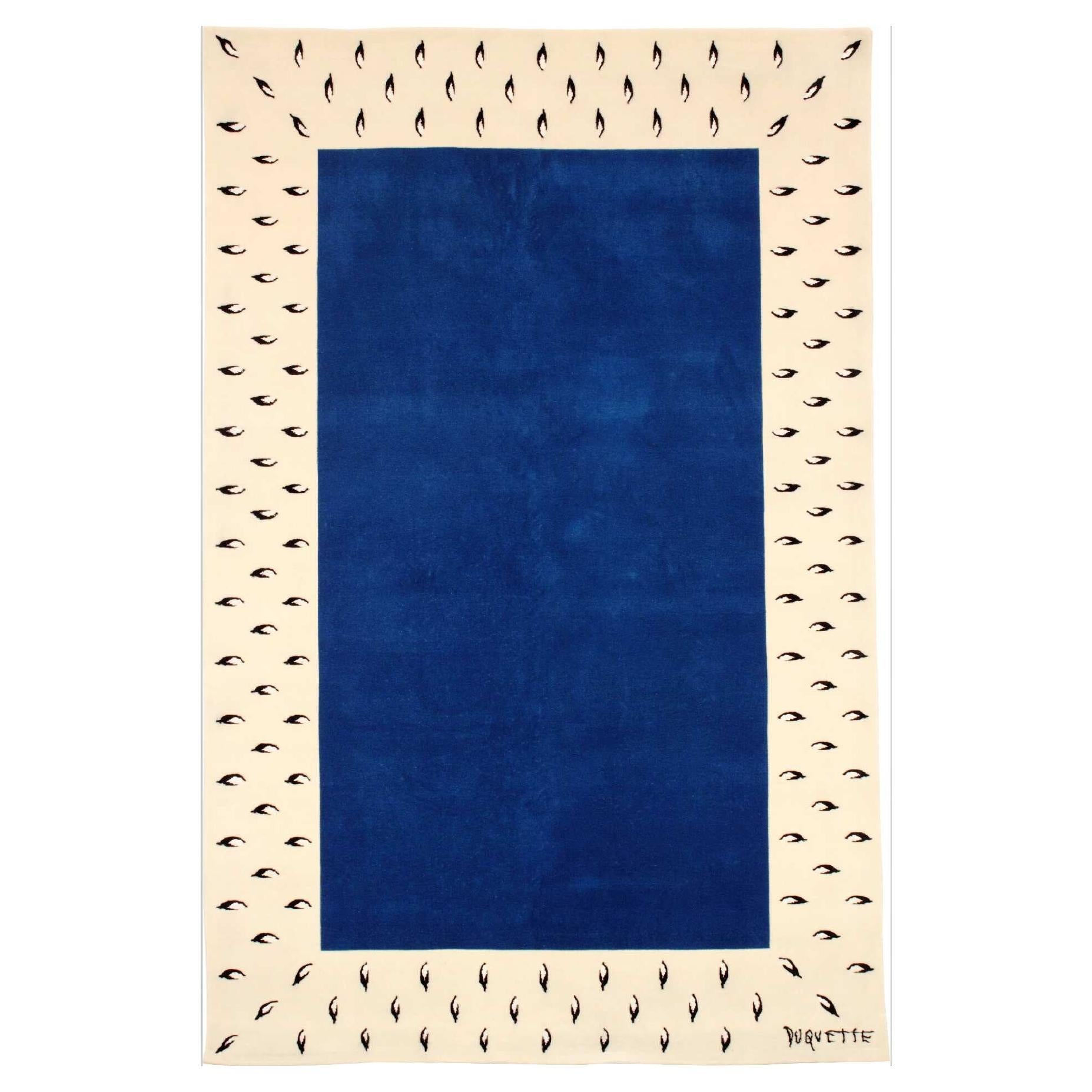 Tony Duquette, 'Ermine Border' Rug For Sale