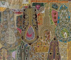 Tony Duquette Framed Balinese Textile Tapestry