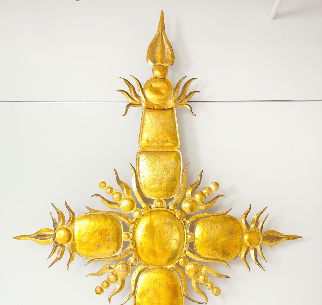 Mid-Century Modern Tony Duquette Iconic 1980s Golden Sculpture