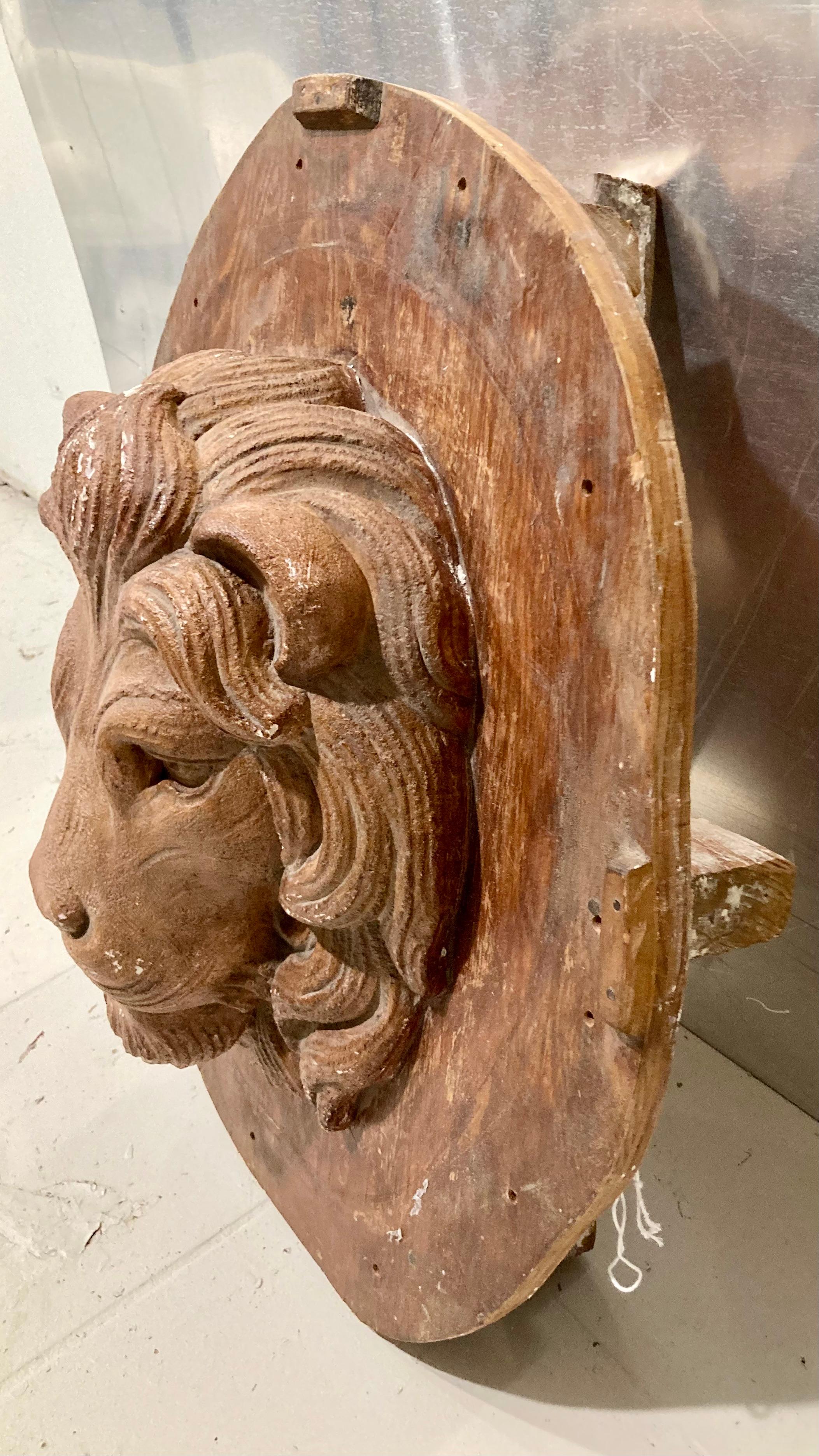 Tony Duquette Mold of MGM Lion Head In Good Condition For Sale In Los Angeles, CA