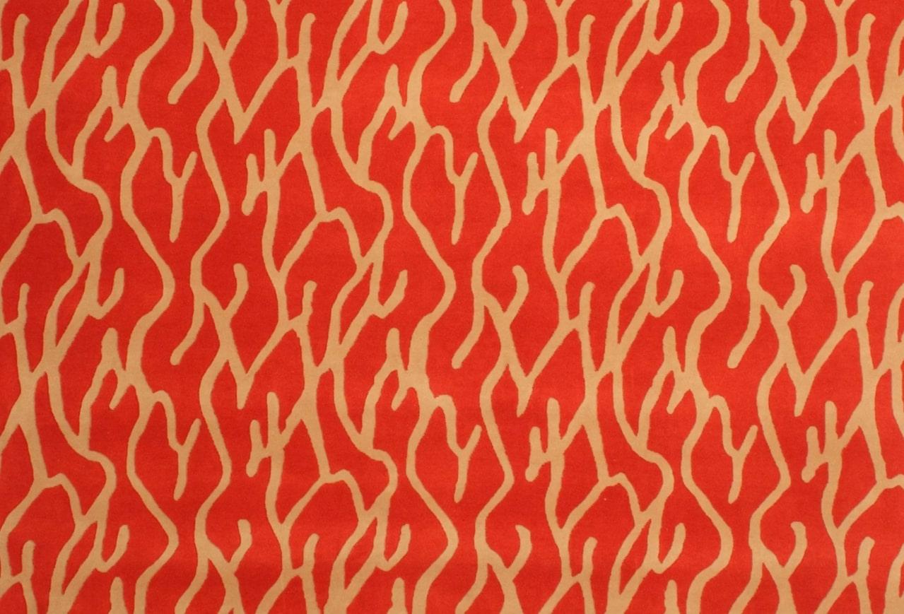 Other Tony Duquette - 'Pacific Coral' Rug For Sale