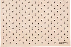 Tony Duquette, 'Royal Ermine' Rug Wool Silk Carpet Hand Knotted 6' x 9' feet