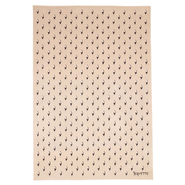 Tony Rugys Tony Duquette, 'Royal Ermine' Rug For Sale at 1stDibs