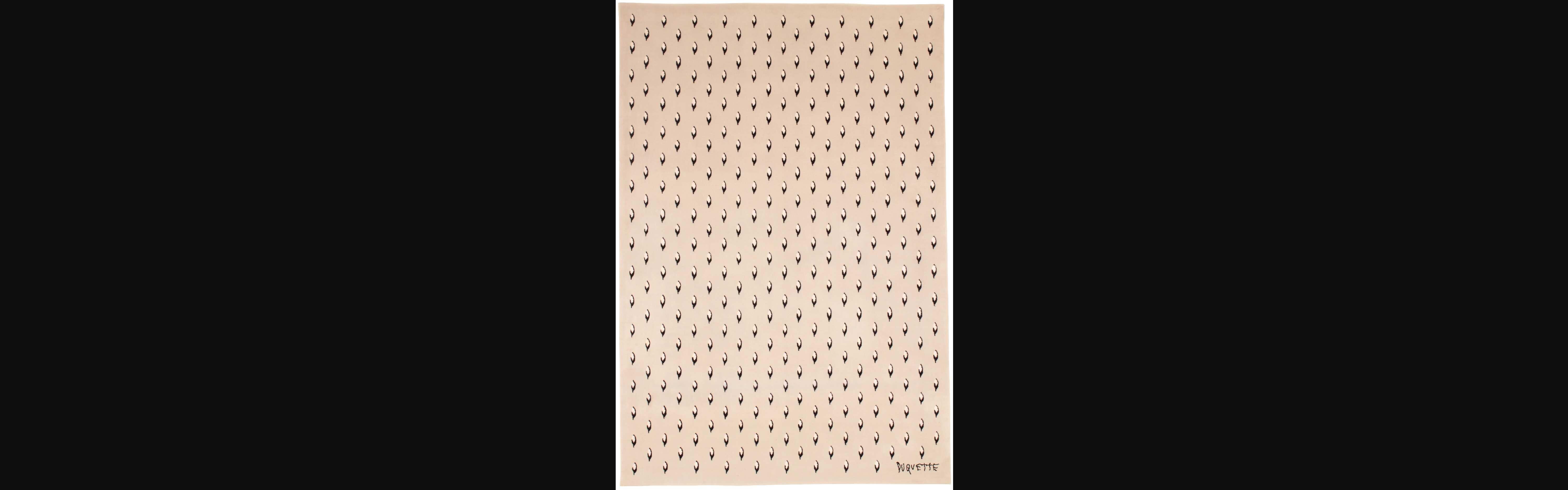 Tony Duquette, 'Royal Ermine' Rug For Sale
