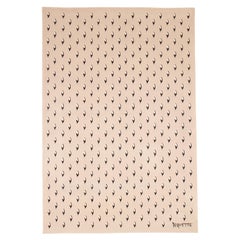 Tony Duquette, „Royal Ermine“ Teppich aus Wolle und Seide, handgeknüpft, 6' x 9' Fuß groß