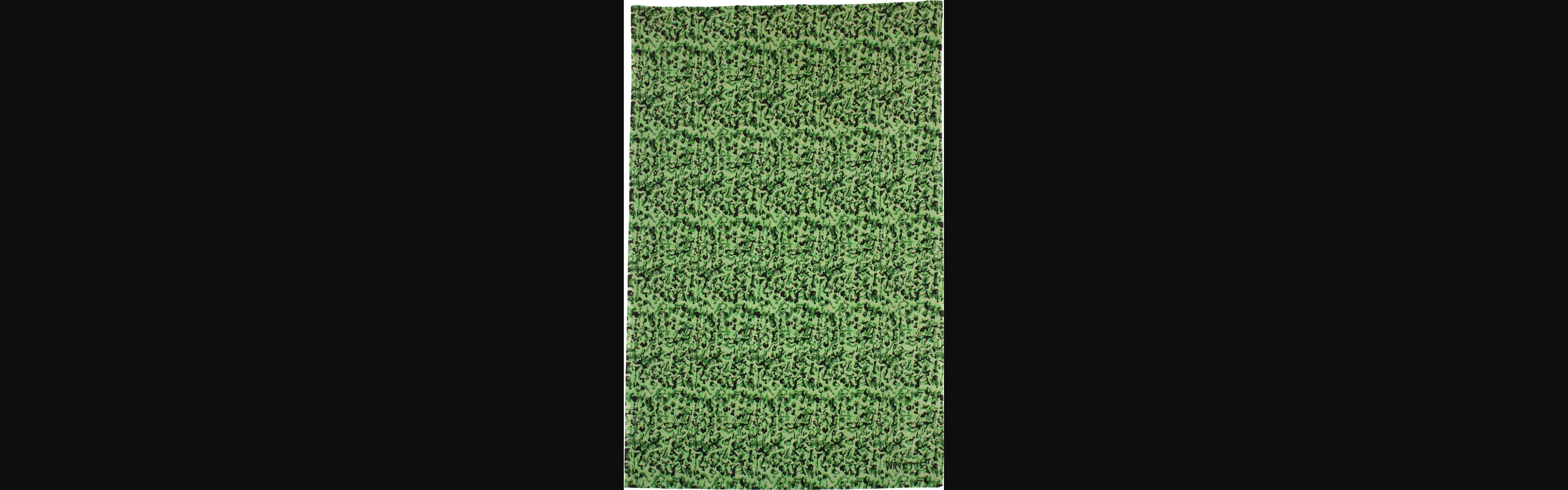 Tony Duquette, 'Spinach Leopard' Rug