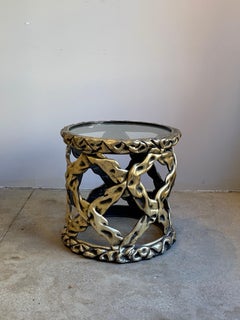 Tony Duquette Style “Taffy” Side Table
