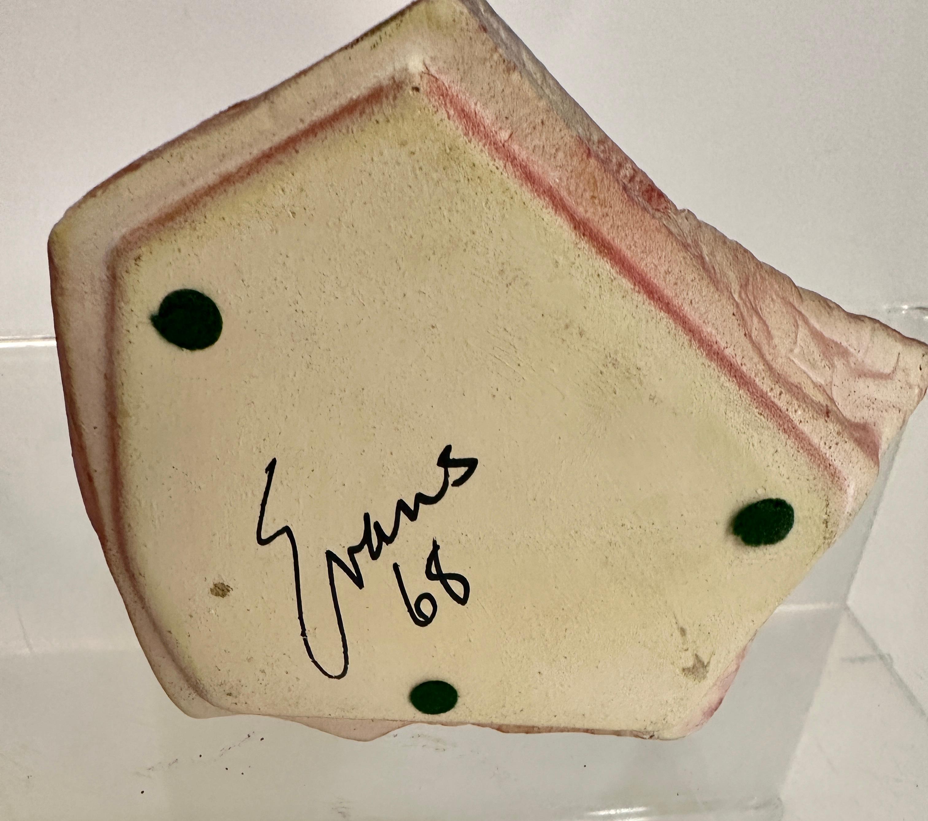 Vaso in raku Tony Evans, USA c. 1968 in vendita 1
