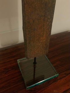 Tony Evans Unique Ceramic Plaque with Stand, Signed