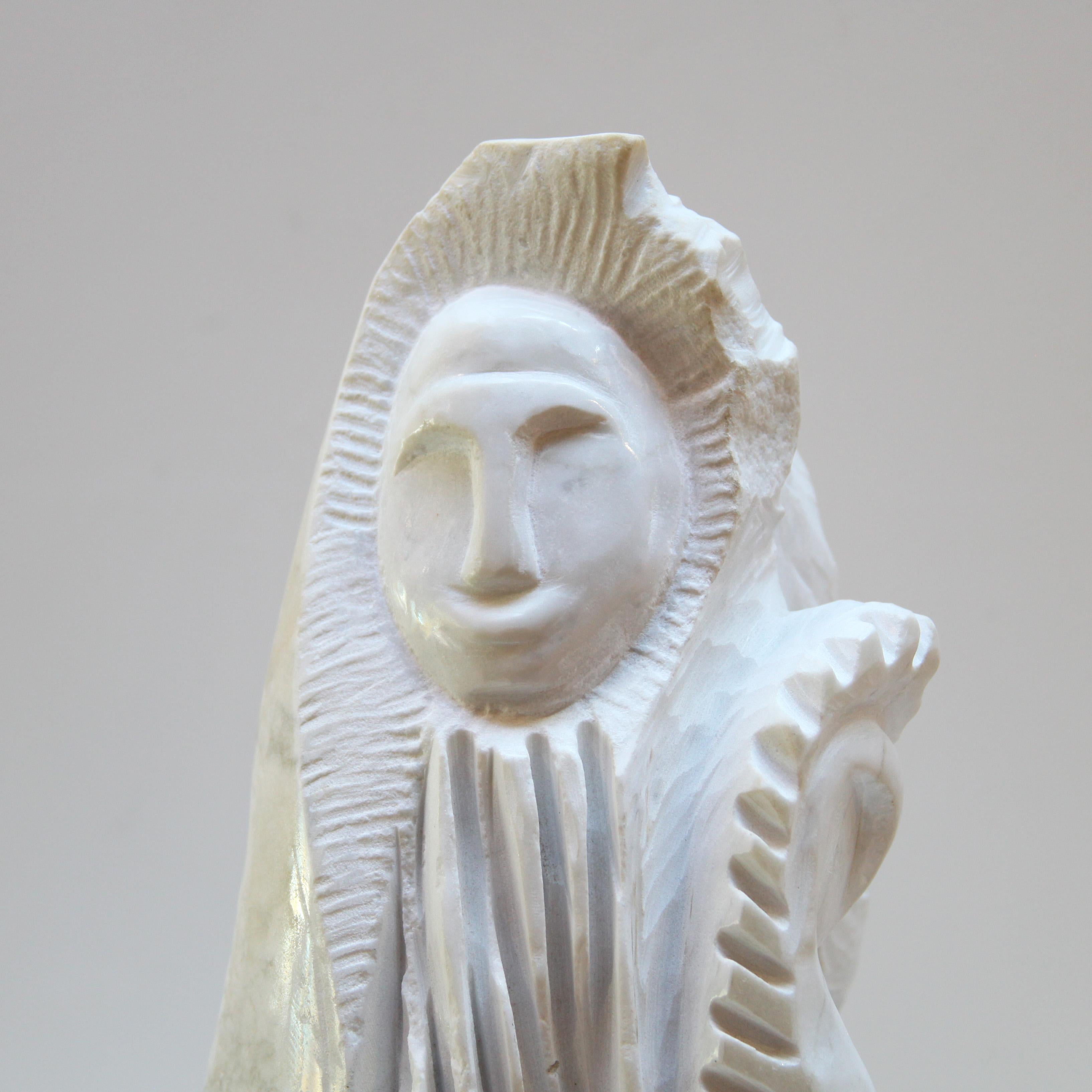 Figurative Marmorskulptur, „Kindred“, Skulptur (Italienische Schule), Sculpture, von TONY GANGITANO