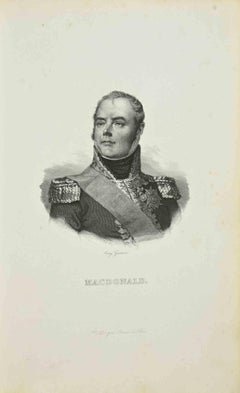 Macdonald - Gravure de Tony Goutiere - 1837