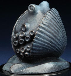"Octopus and Shell 20/21" (2014) By Tony Hochstetler, Original Bronze Sculpture