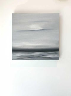 "Flujo", pintura abstracta al óleo