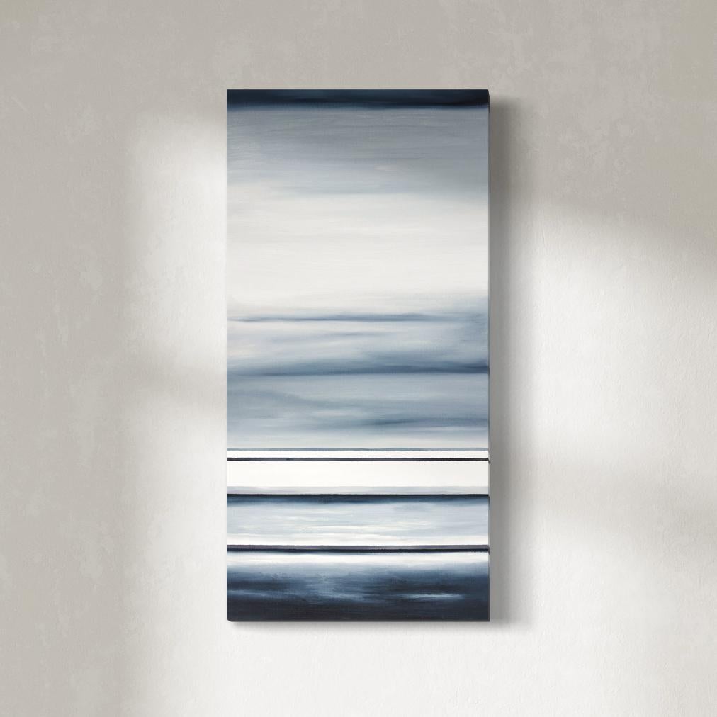 Peinture à l
huile abstraite « Stepping Within »