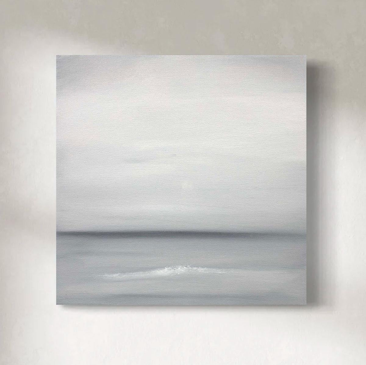 "Trace #2" Peinture à l
huile abstraite