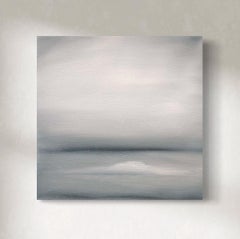 "Trace #4" peinture à l
huile abstraite