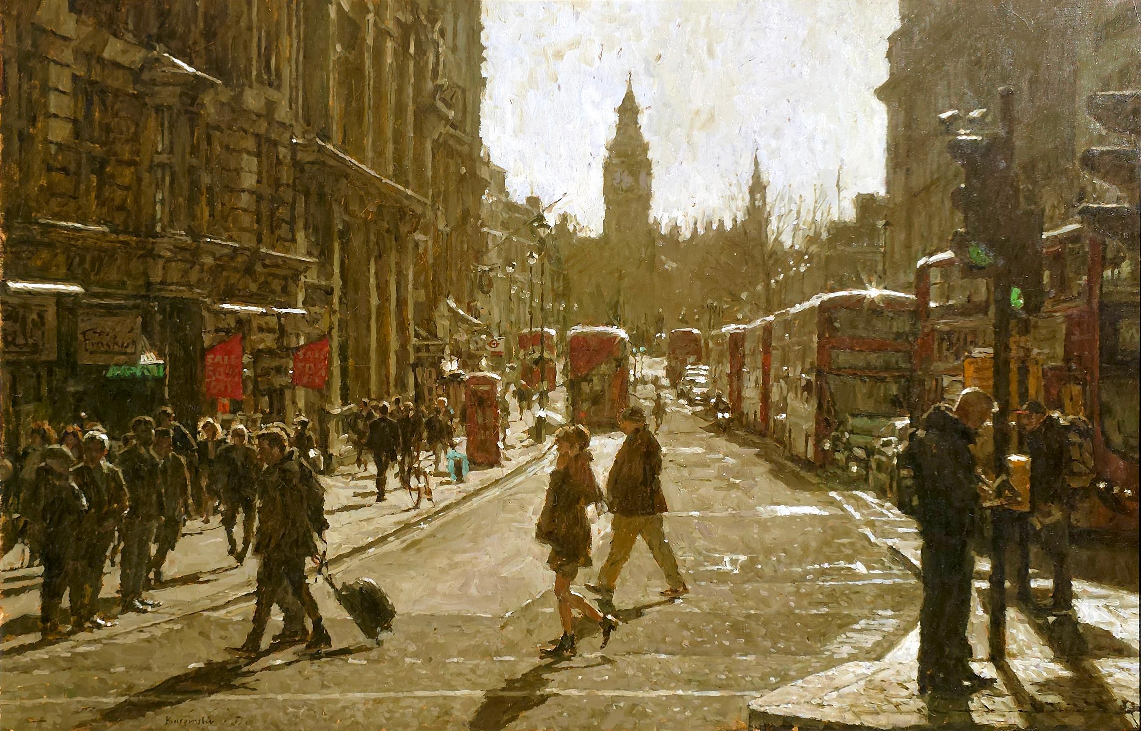 Whitehall – Painting von Tony Karpinski