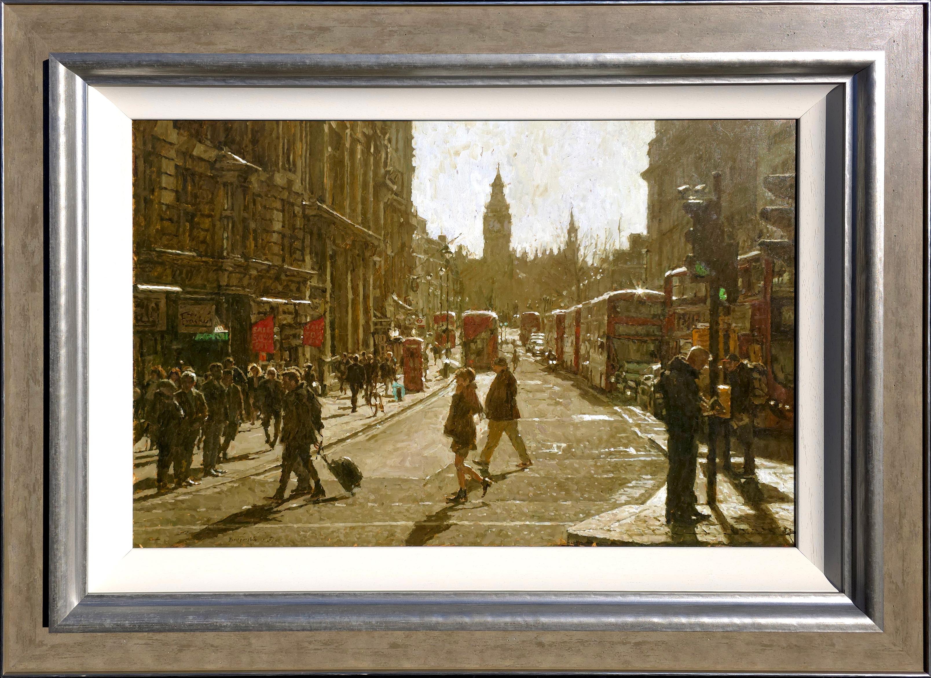 Tony Karpinski Figurative Painting – Whitehall