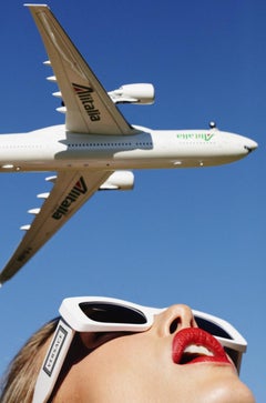 Diretto per Roma - Model and Plane - Limited Edition Fine Art Photography