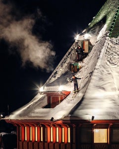First descent Badrutt´s Palace, St. Moritz